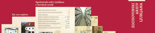 Informacijska brošura o arhivu