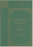 Naslovnica Zgodovina ljubljanskih sodnikov in županov: 1269–1820, 2. zvezek