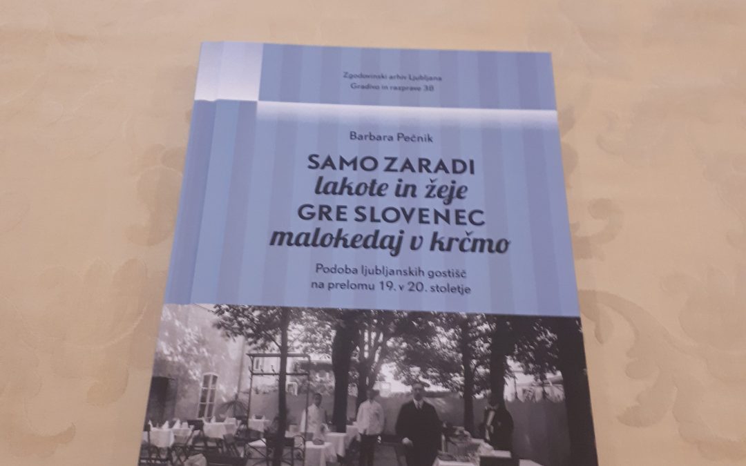 Zaščiteno: 30.5.2017 Predstavitve knjige Samo zaradi lakote in žeje gre Slovenec malokedaj v krčmo