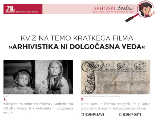 Delovni list Arhivstika ni dolgočasna veda