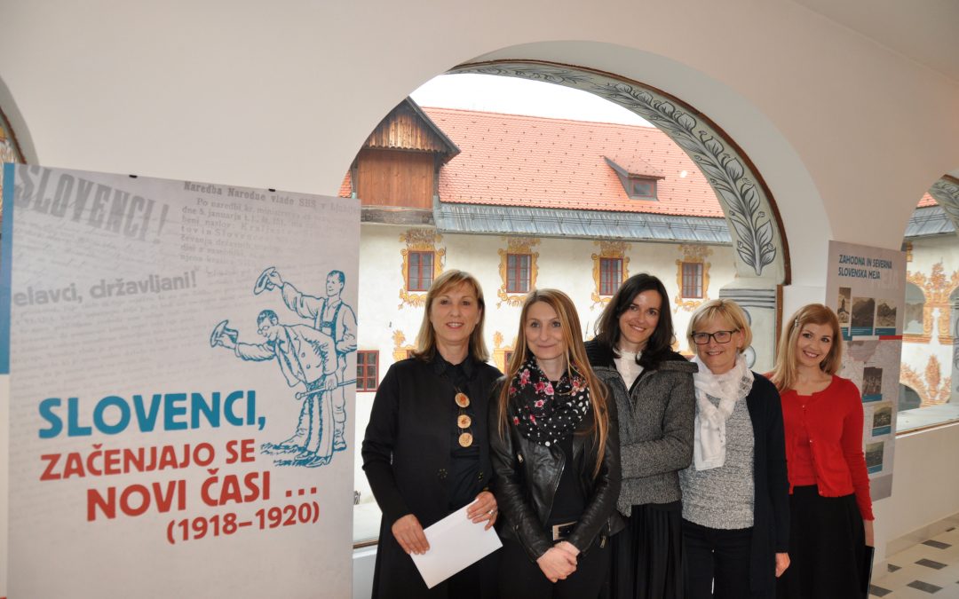 Zaščiteno: 09.04.2019 Odprtje razstave Slovenci, začenjajo se novi časi 1918-1920 Enota v Idriji