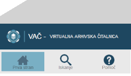 VAČ - Virtualna arhivska čitalnica