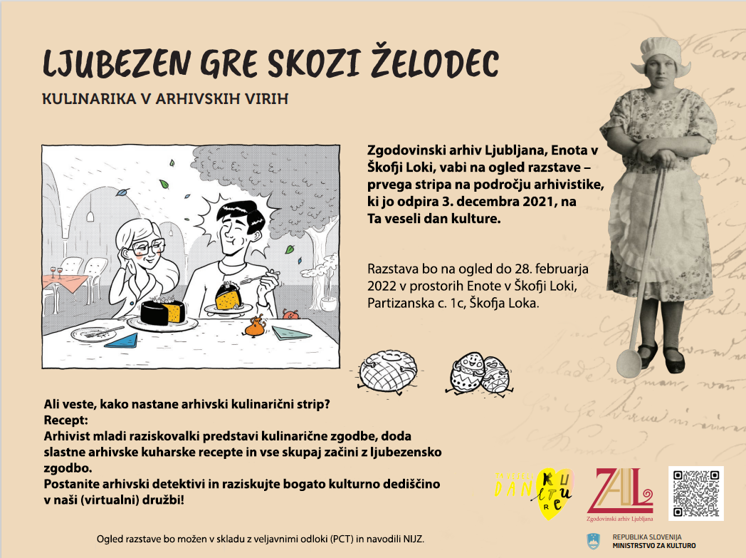 Vabljeni na ogled razstave – prvega slovenskega stripa na področju arhivistike